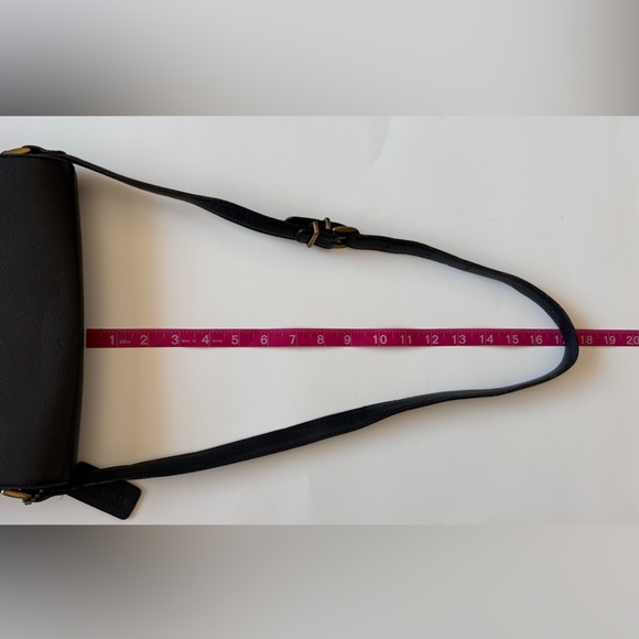 Coach Legacy Flap Crossbody Shoulder Bag Black Glove Tanned Leather Unisex Adult - Picture 16 of 16